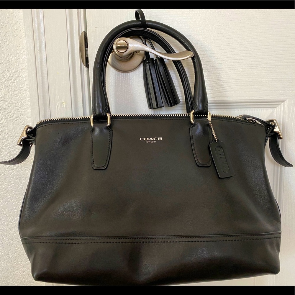 Coach handbag- like new .